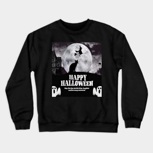 happy halloween gifts Crewneck Sweatshirt